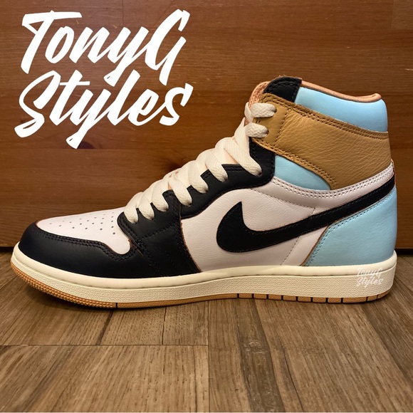 🦋NEW🦋 CUSTOM AIR JORDAN 1 RETRO HI - Picture 9 of 15